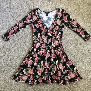 Floral mini dress